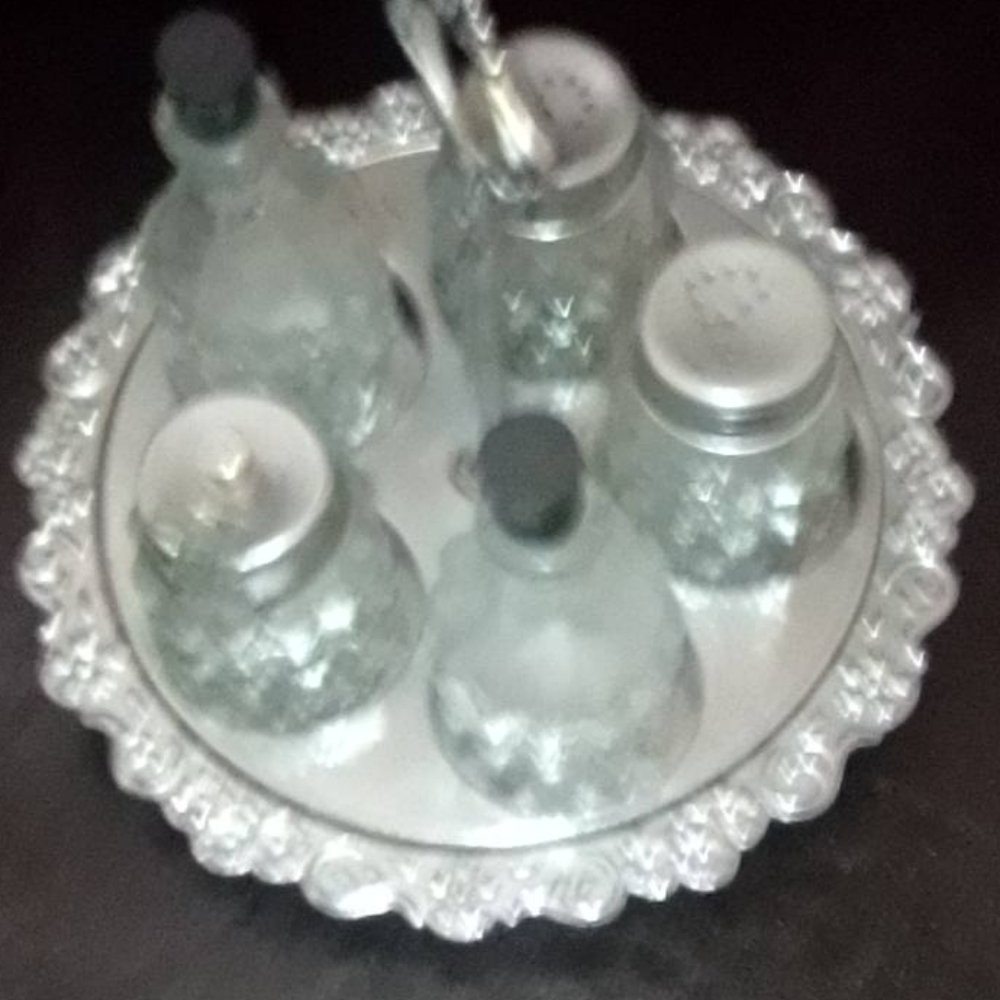 Antique Salt pepper and sugar